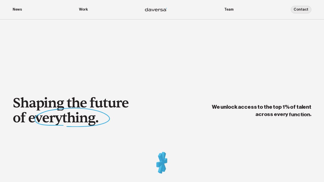 Daversa Partners homepage
