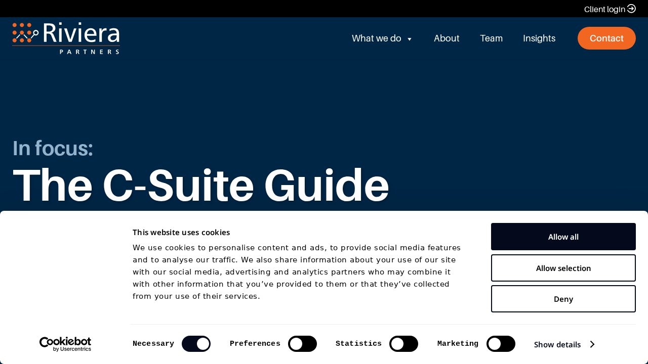 Riviera Partners homepage