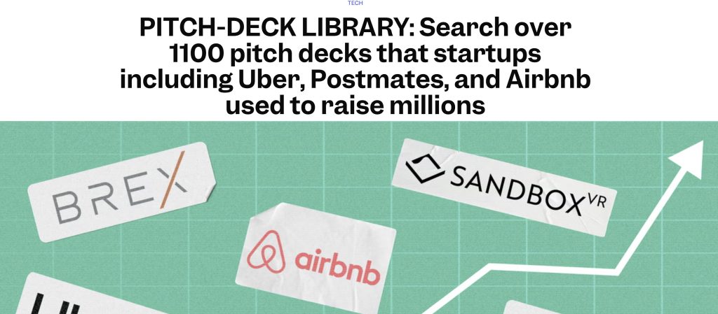 Business Insider Pitch Deck
