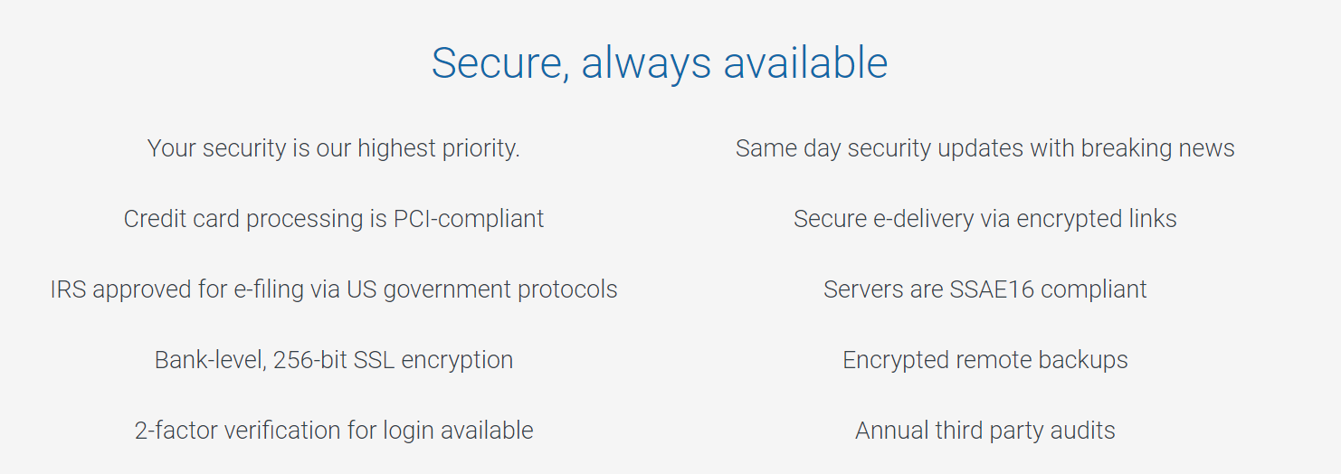 Provides a Secure Platform