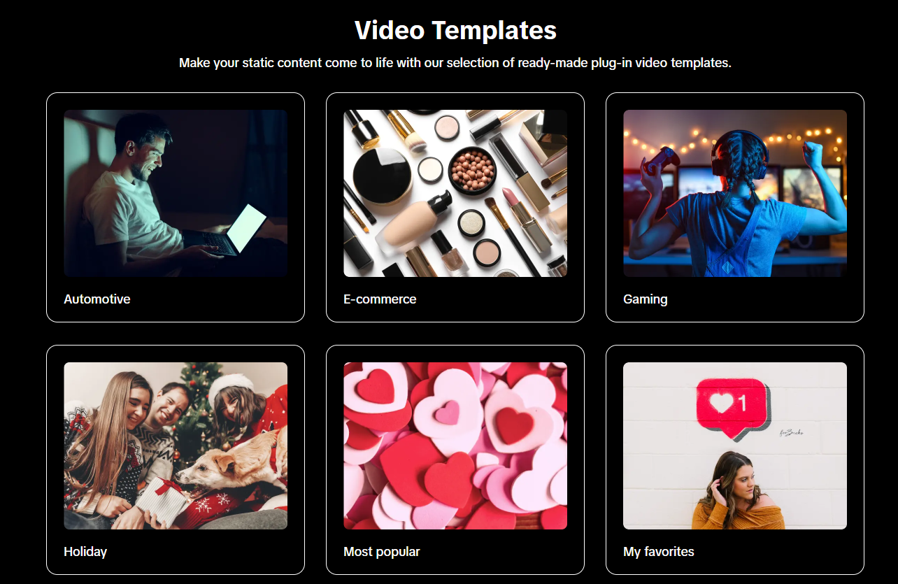 Vedio Templates