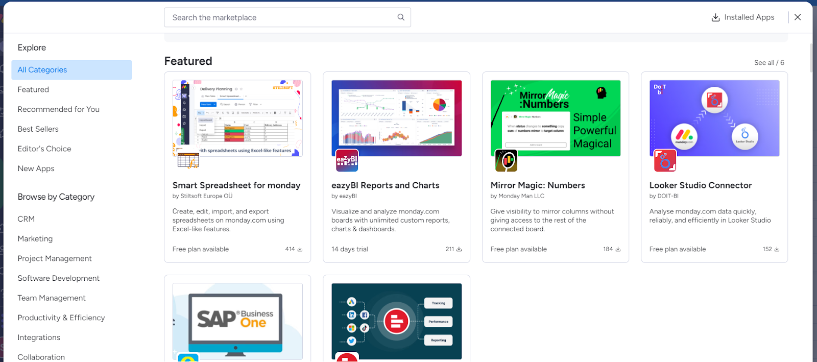 A Diversified AppStore