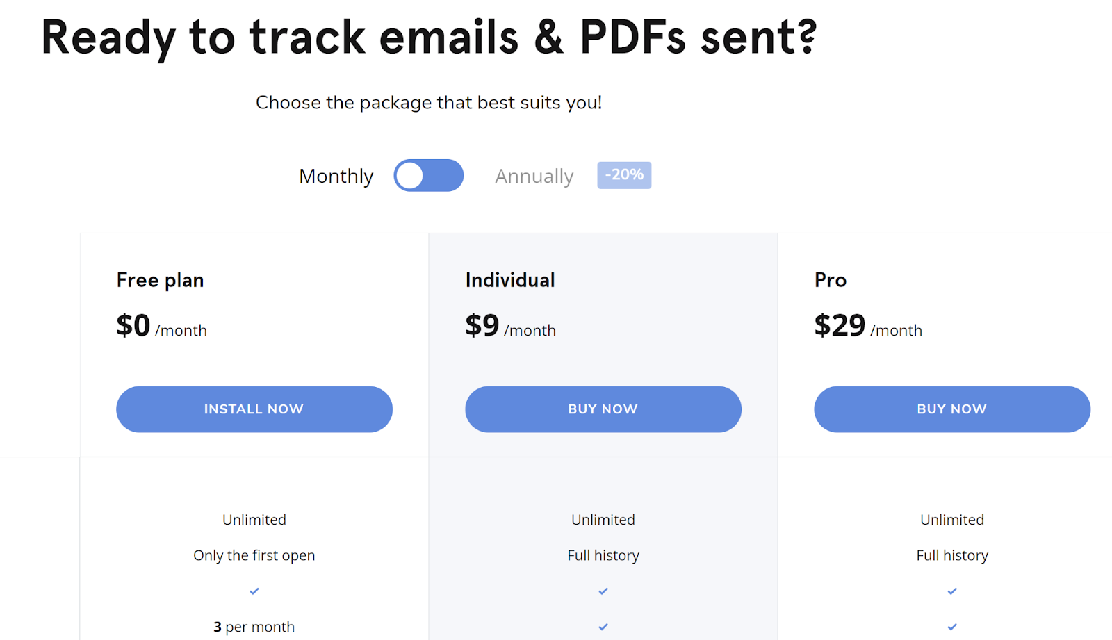 Pricing