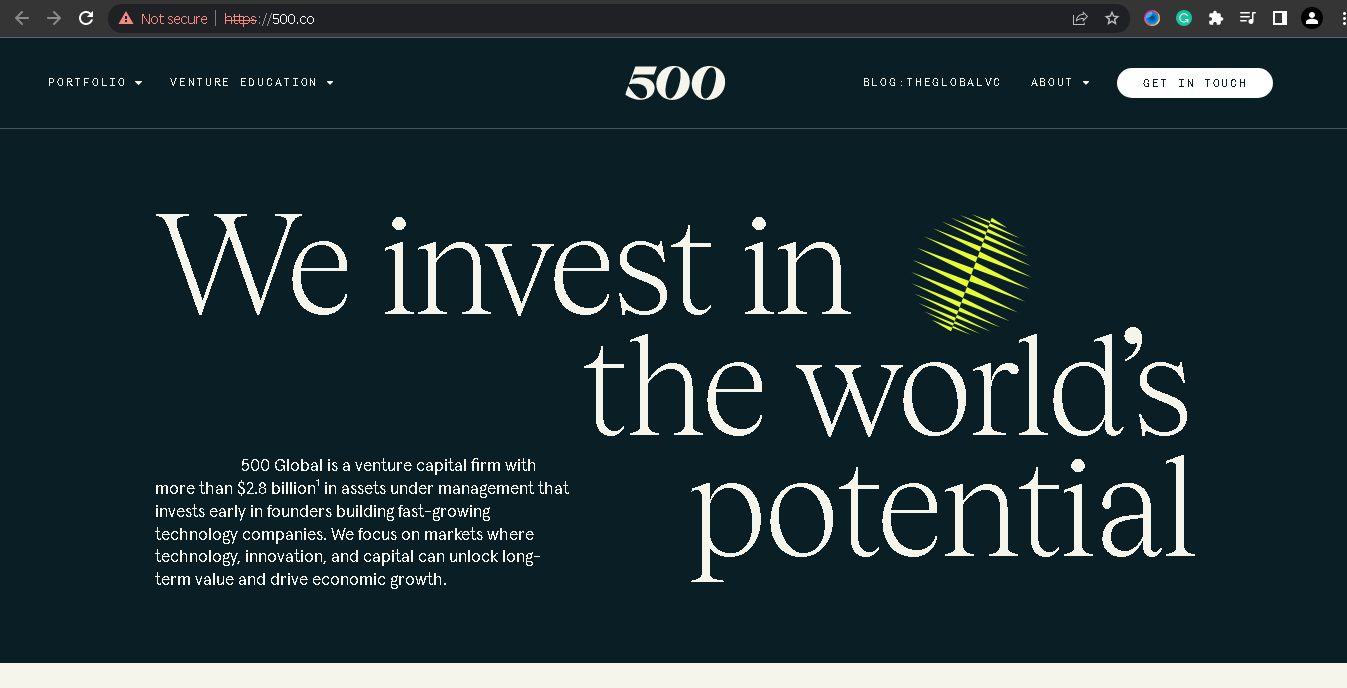 500 Startup