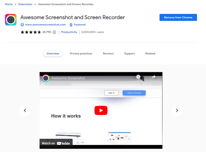 Awesome Screenshot and Screen Recorder Awesome Screenshot and Screen Recorder