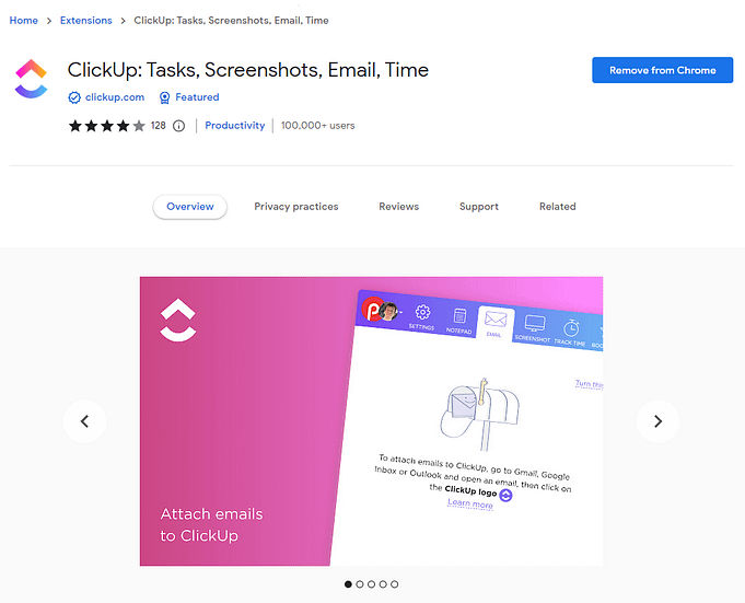 ClickUp-Tasks, Screenshots, Email, Time ClickUp-Tasks, Screenshots, Email, Time