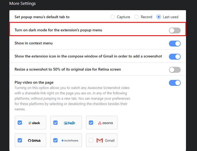 Dark Mode Dark Mode