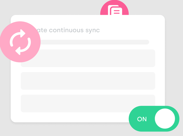 Automatic Data Sync