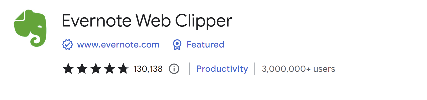 Evernote Web Clipper Chorme Extension