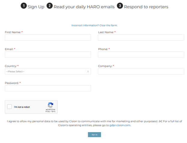 HANO Contact Form