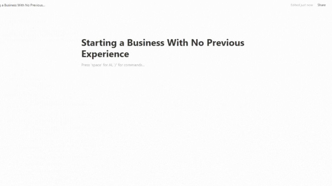 Notion AI