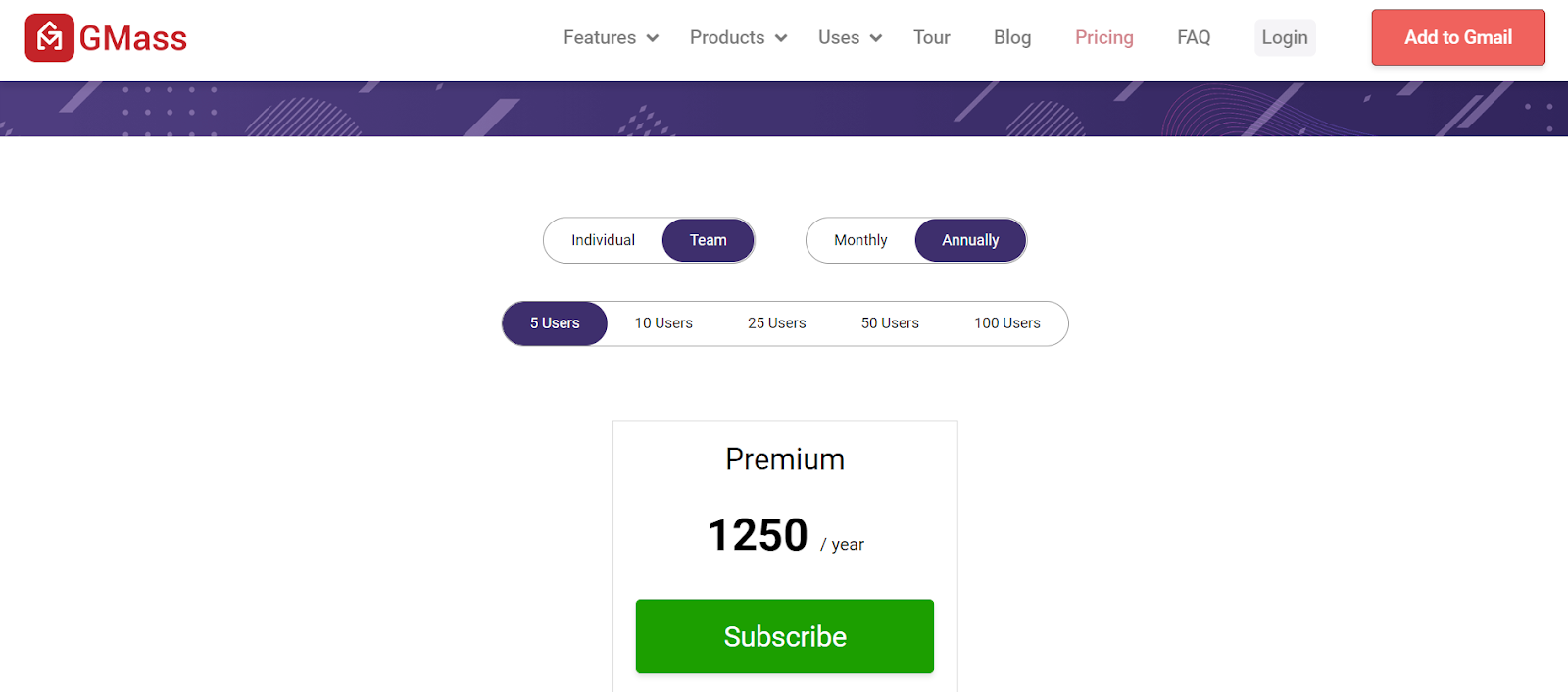 Pricing