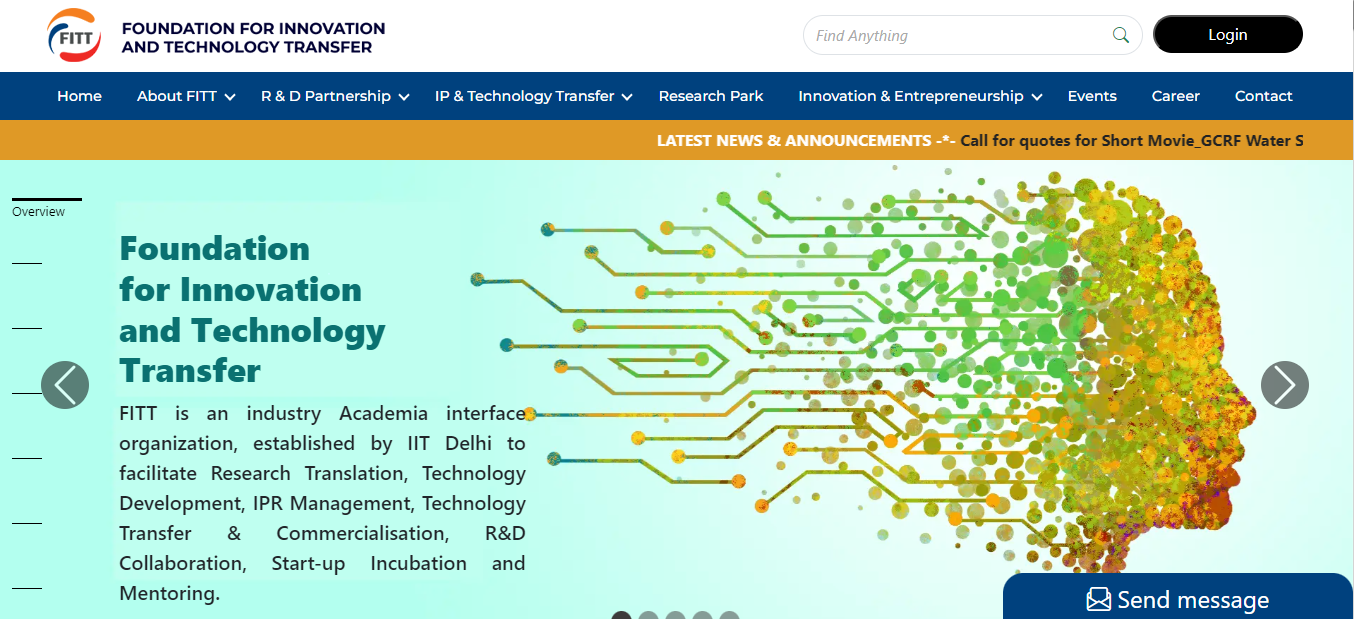 Technology Business Incubator (TBI) - IIT Delhi