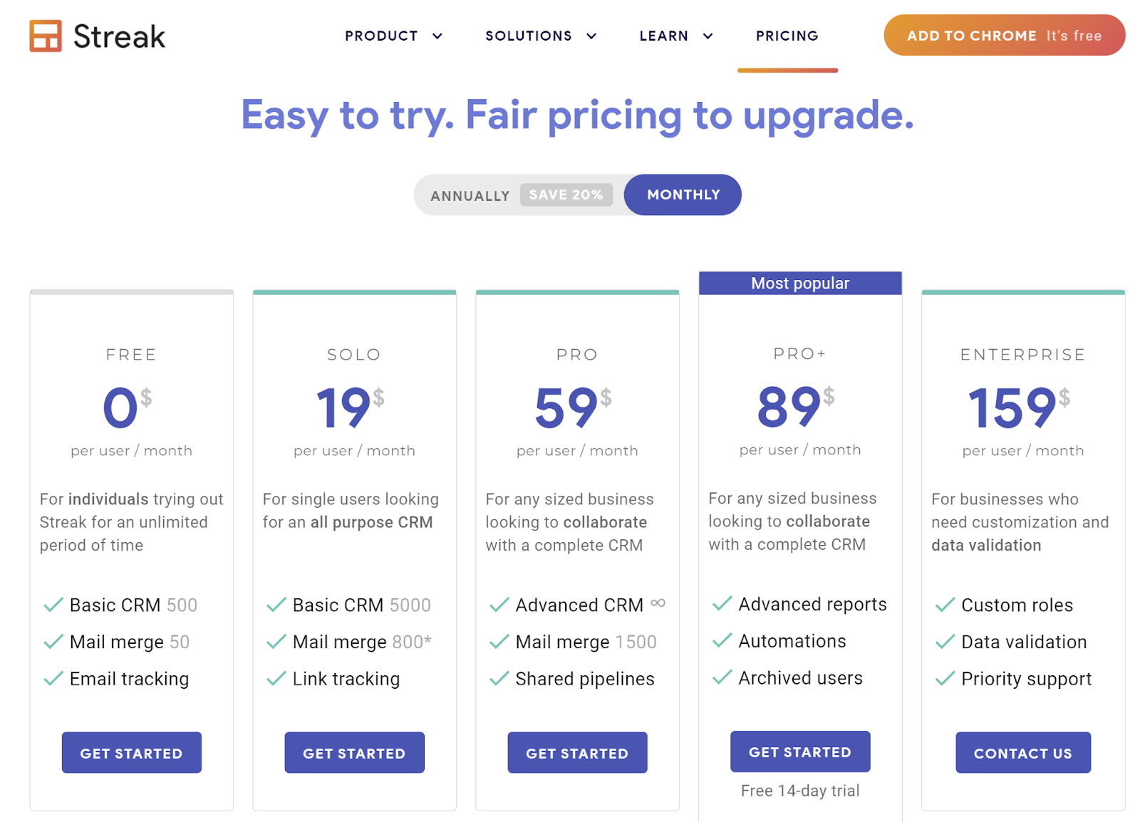 Pricing