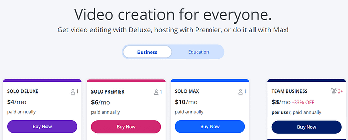 ScreenPal Business Price ScreenPal Business Price