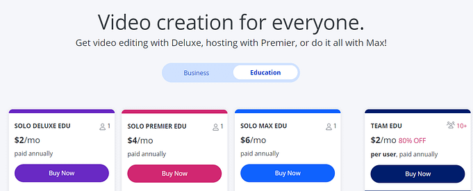 ScreenPal Education Price ScreenPal Education Price