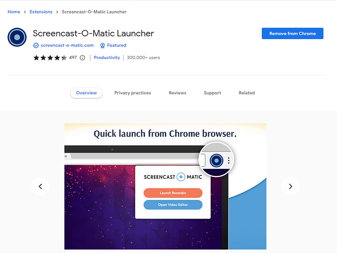 ScreenPal (Screencast-O-Matic Launcher) ScreenPal (Screencast-O-Matic Launcher)
