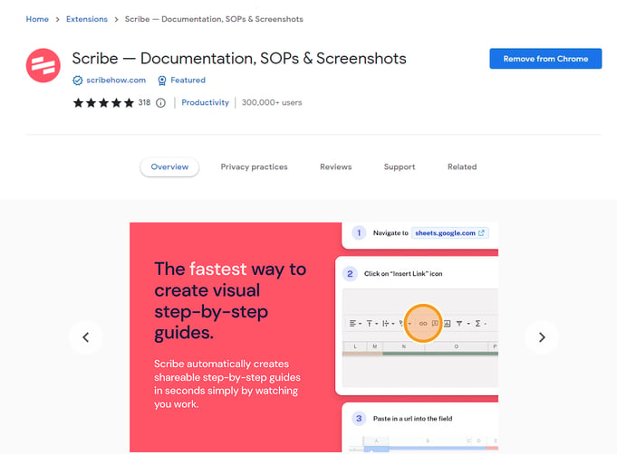 Scribe — Documentation, SOPs & Screenshots Scribe — Documentation, SOPs & Screenshots