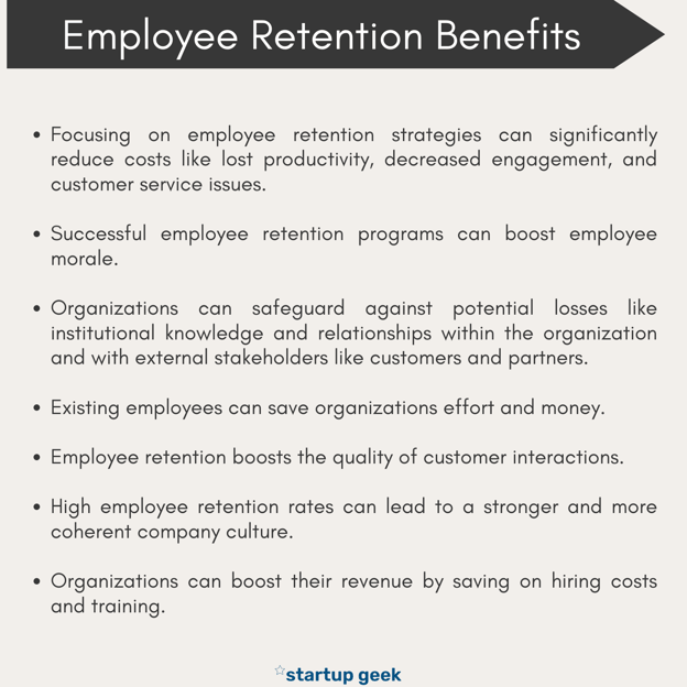 Employee Retention Benefits