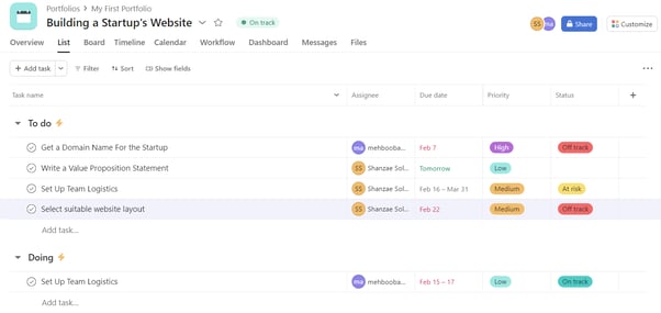 Task Management