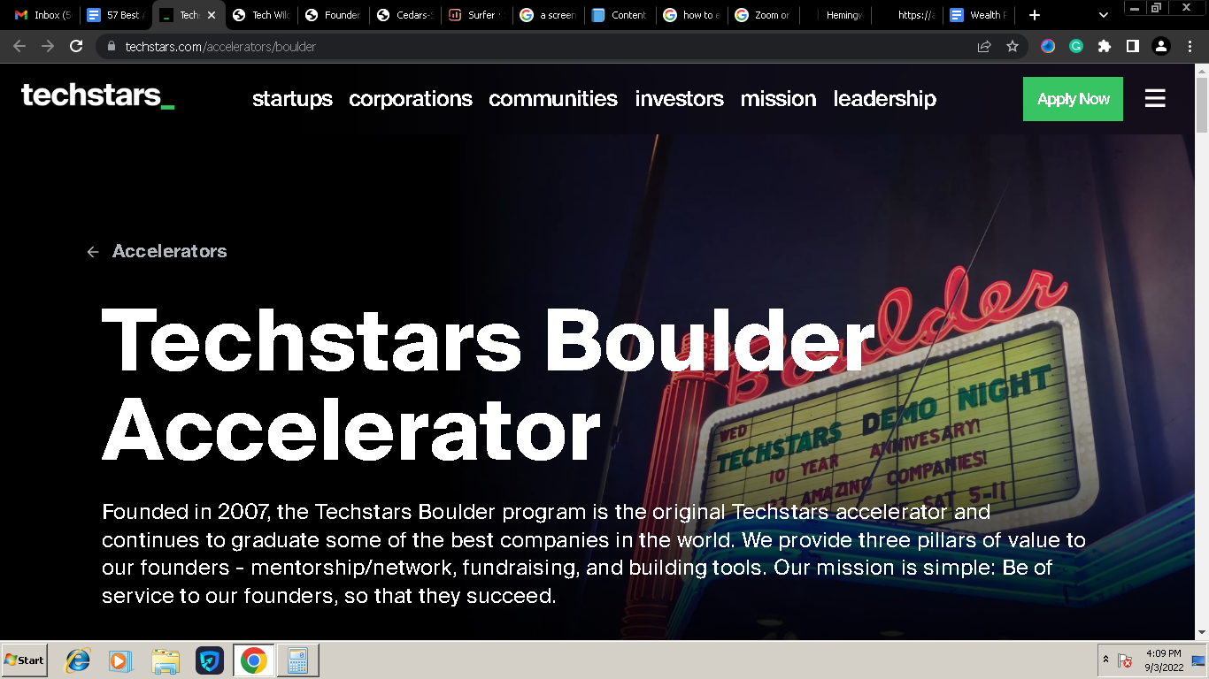 Techstars Boulder Accelerator