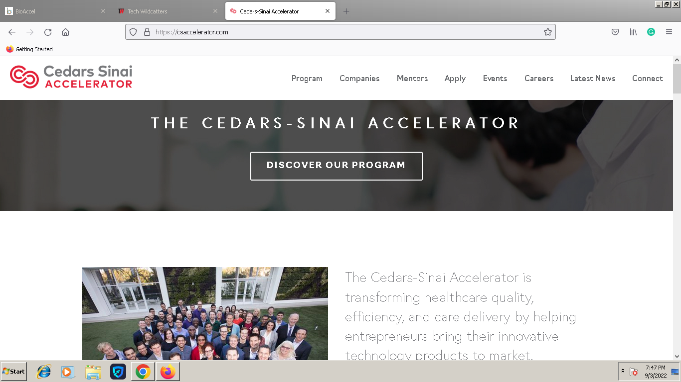 Cedars-Sinai Accelerators
