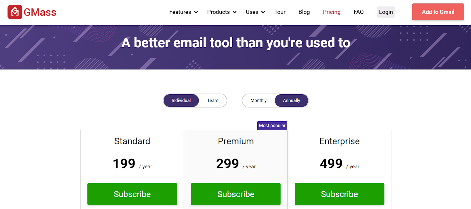 Pricing