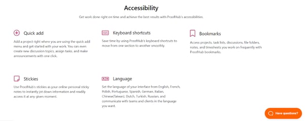 Easy Accessibility
