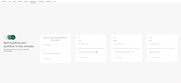 Asana Workflow