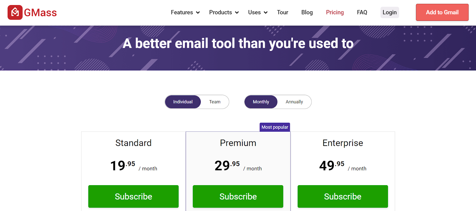 Pricing