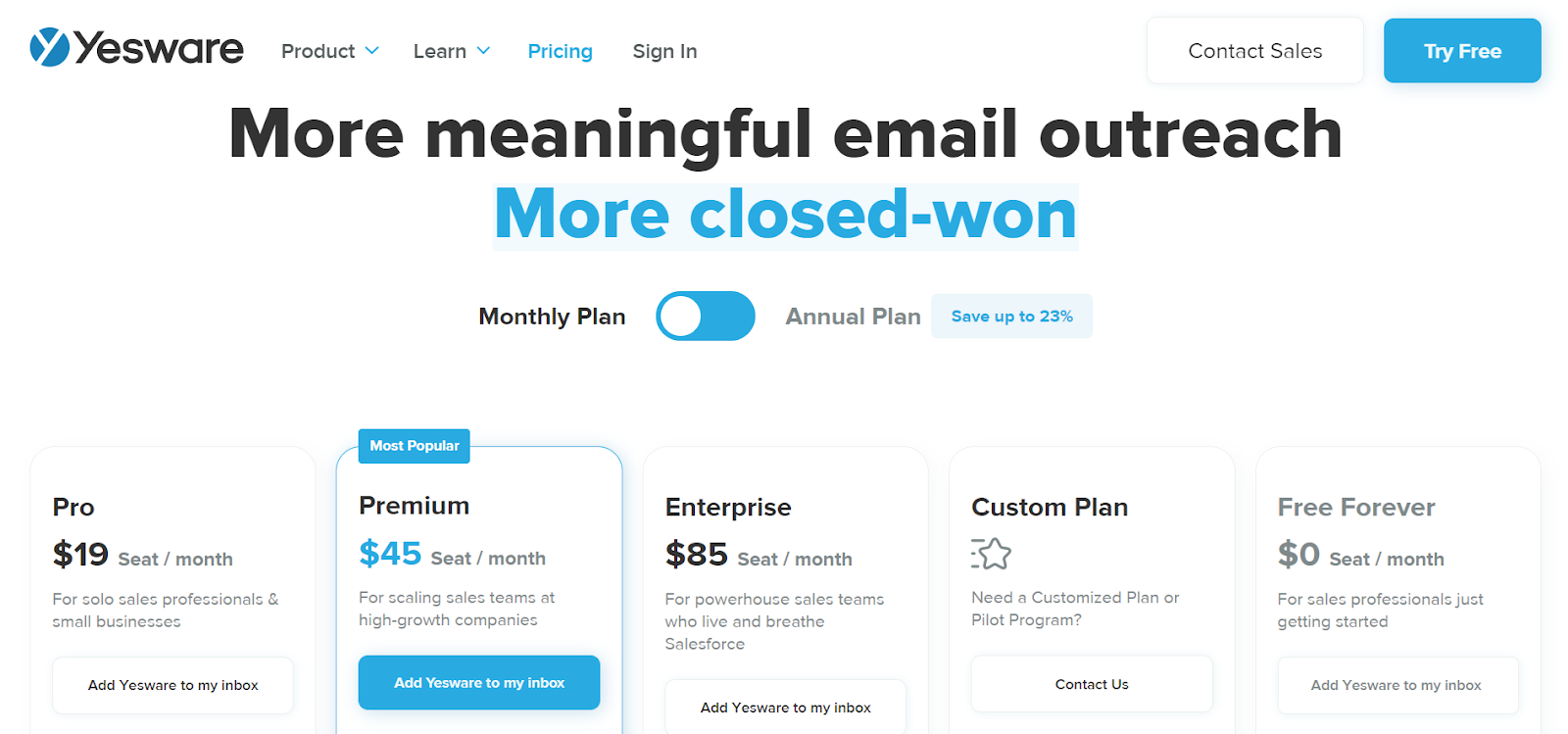 Pricing