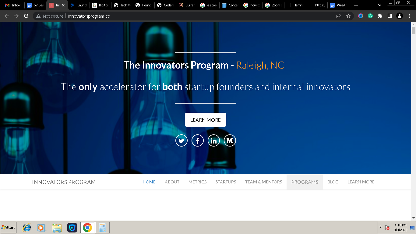 Innovators Program
