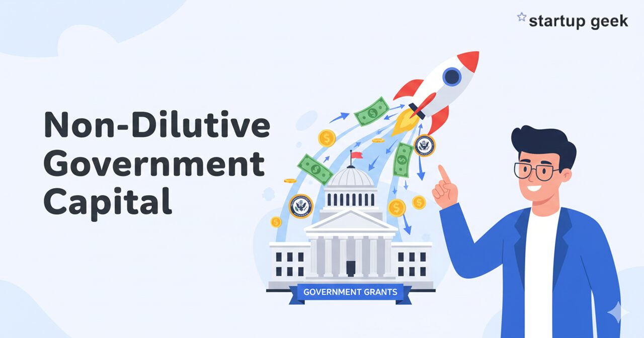 Non-Dilutive Government Funding for Startup Growth in 2026